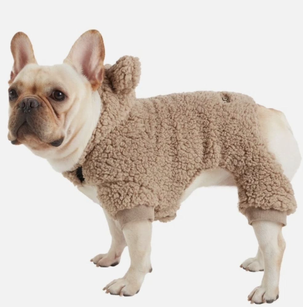 UGG Ivory Sherpa Dog Pajamas - Picture 2 of 9